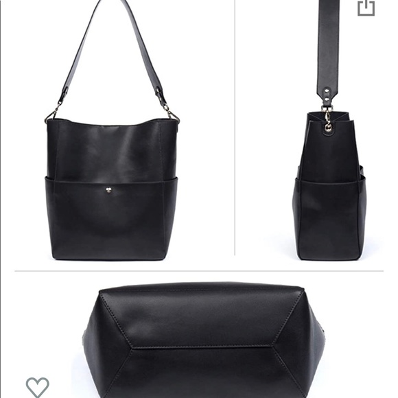 Bostaten tote purse shoulder bucket Bag - Picture 4 of 8